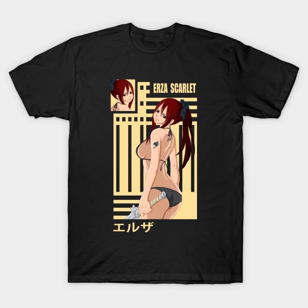 erza scarlet T-Shirt by ANIME FANS
